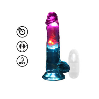 Realrock - Oppladbar vibrator - LED lys - 7"