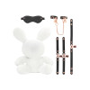 S-line - Bondage Rabbit Bamse - Large - Hvit og Sort S-line - Bondage Rabbit Bamse - Large - Hvit og Sort