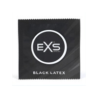 EXS -Black Lateks - sort kondom - 1 stk 
