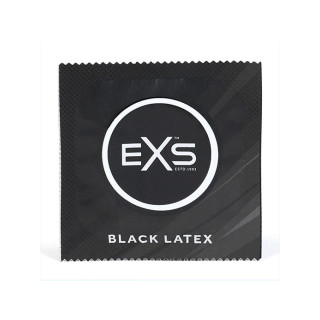 EXS -Black Lateks - sort kondom - 1 stk 