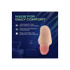 Blush - UrSelf - Affirm - 5 inch FTM Packer i silikon - Lys hudfarge