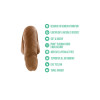 Blush - UrSelf - Affirm - 5 inch FTM Packer i silikon - Mørk hudfarge