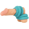 You2Toys - 3 in 1 Cock & Ball Ring Sett med Bumperfunksjon - Turkis