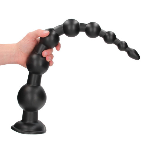 Ouch! Xtreme - Dominant drill - graderte analkuler med sugekopp Ouch! Xtreme - Dominant drill - graderte analkuler med sugekopp
