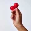 SVibe - Twinn Cherry - Fingervibrator - Rød SVibe - Twinn Cherry - Fingervibrator - Rød