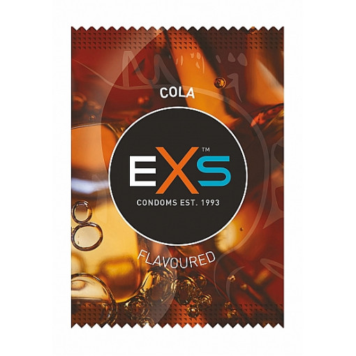 EXS - Kondom med Cola smak - 6 PK EXS - Kondom med Cola smak - 6 PK